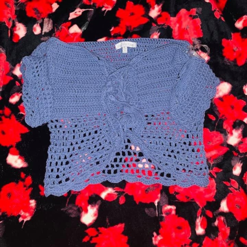 Chrochet crop top 🦋